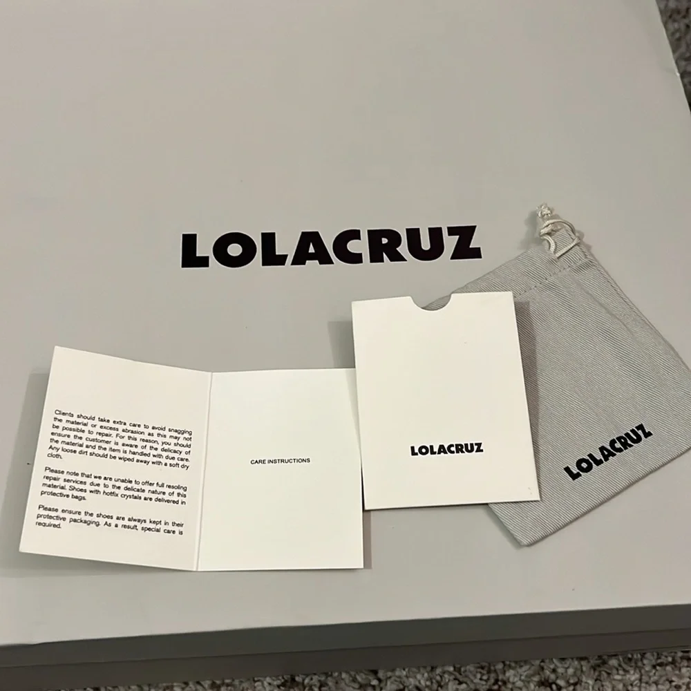 Black crystal dress boots, back zipper.size 36.3 inches heels. Like new. Worn 1. - Picture 8 of 9